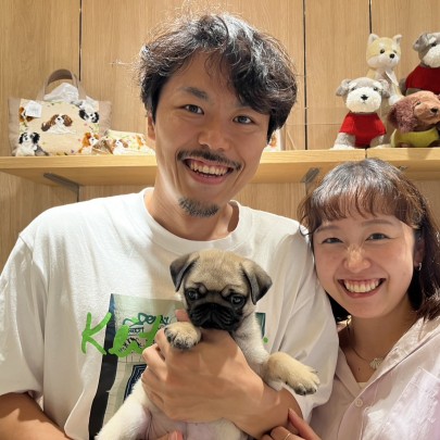 ★東京都のお客様★パグの英(ひで)くん！サムネイル