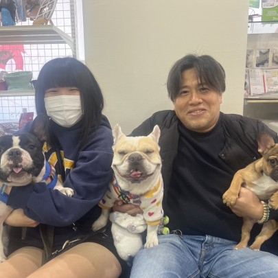 ★千葉県のお客様★フレンチブルドッグの海くん！サムネイル