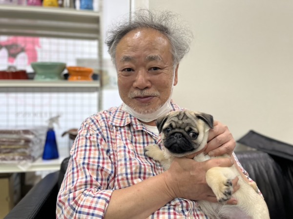 ★東京都のお客様★パグの男の子！サムネイル